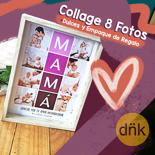 Collage 8 Fotos Mamá