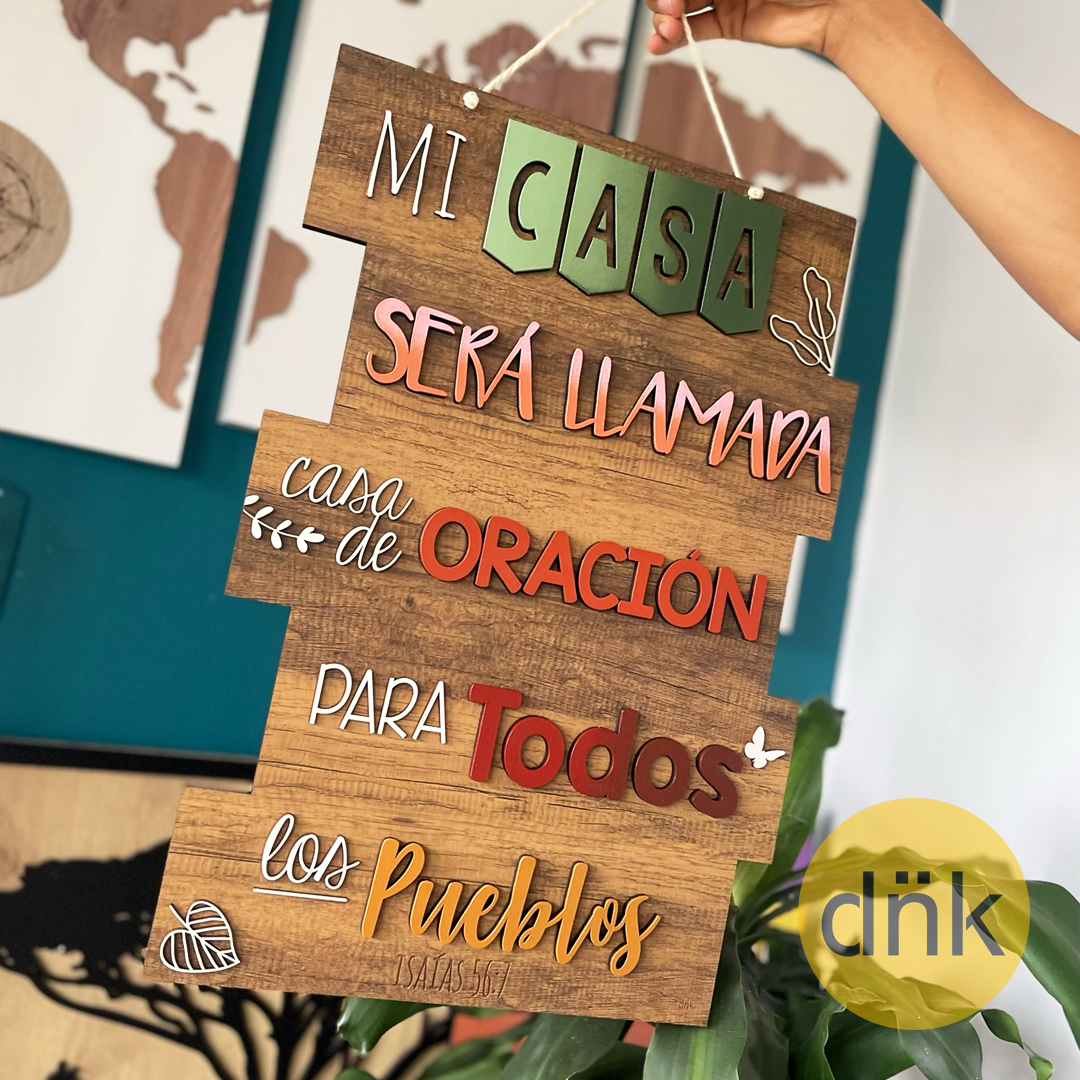 Cartel Casa de Oración