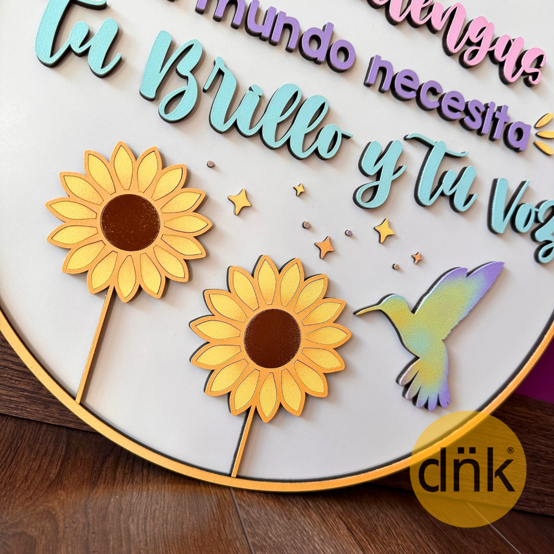 Aviso Círculo No te Detengas 🌻
