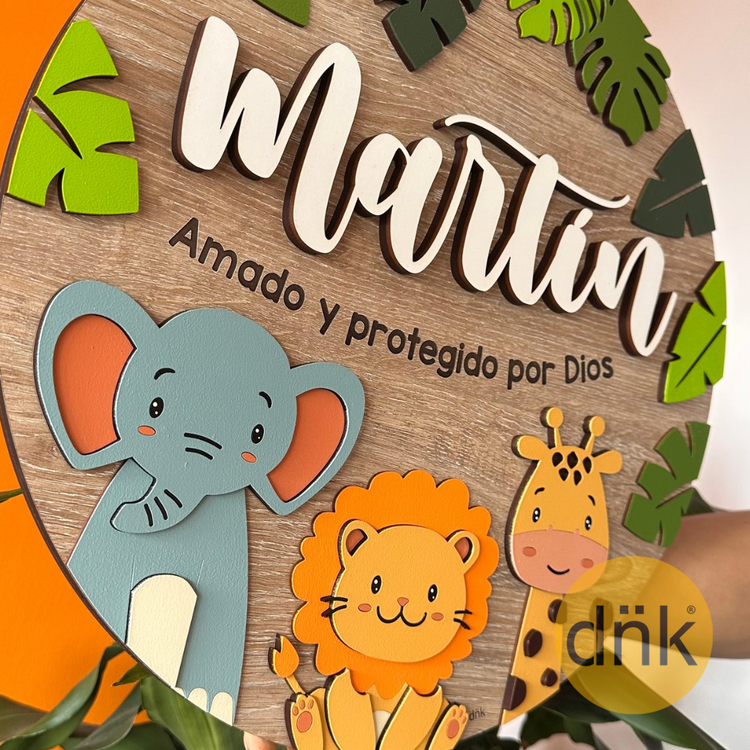 Círculo Selva con nombre