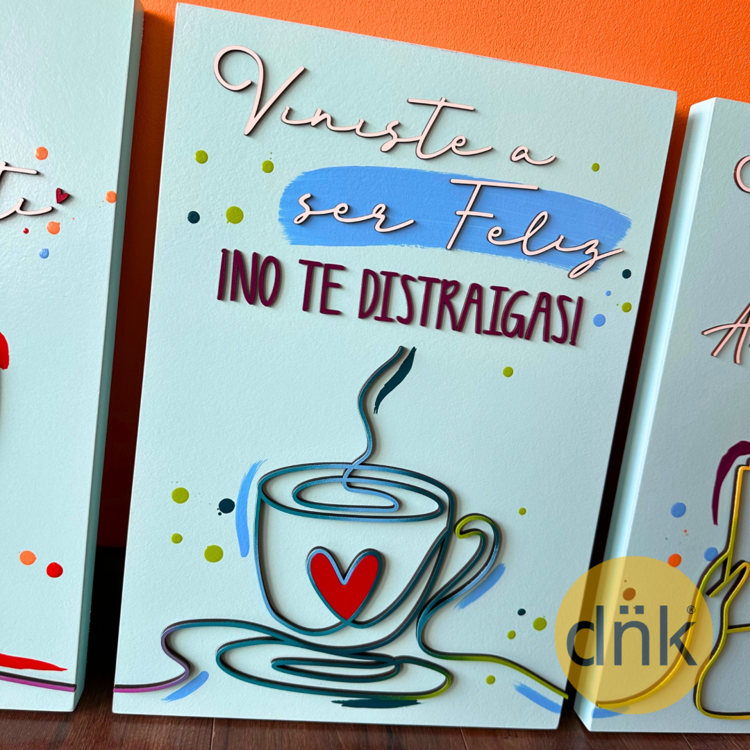 Tríptico Disfruta la Vida