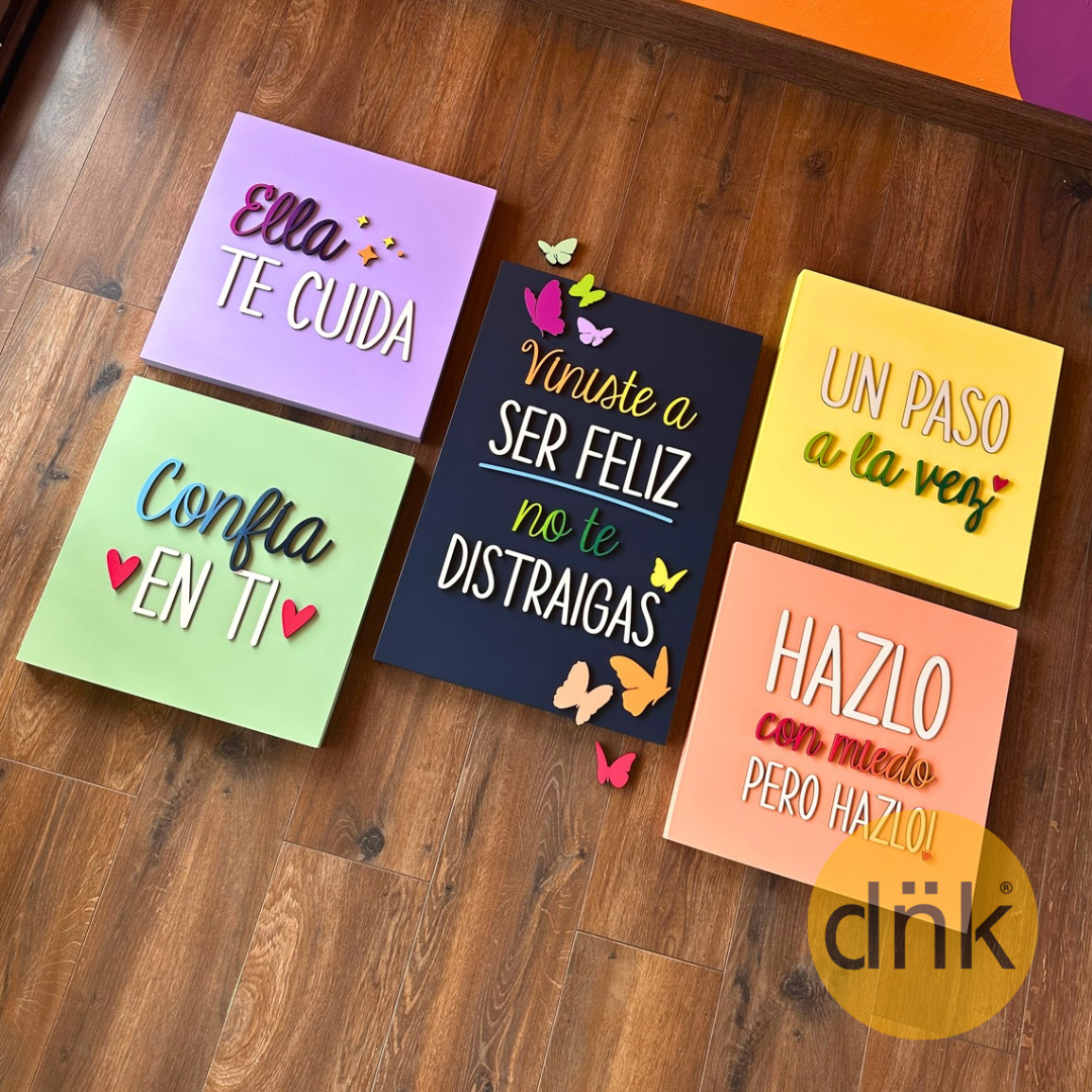 Políptico Frases Motivación