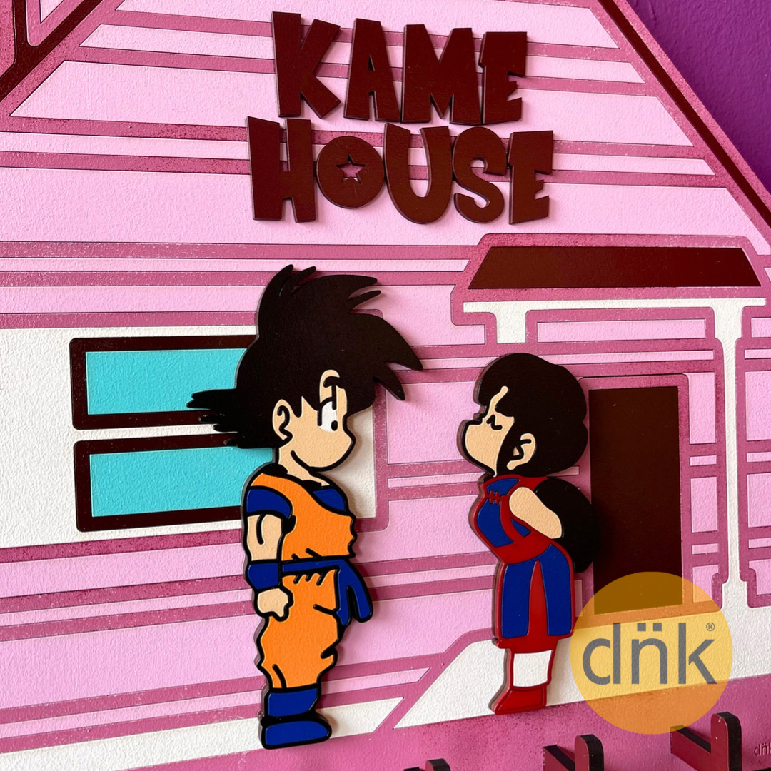 Portallaves Goku Kame House