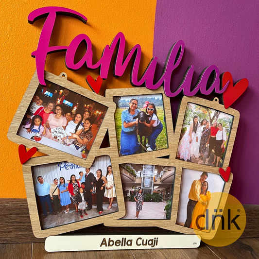 Collage Familiar con Apellidos