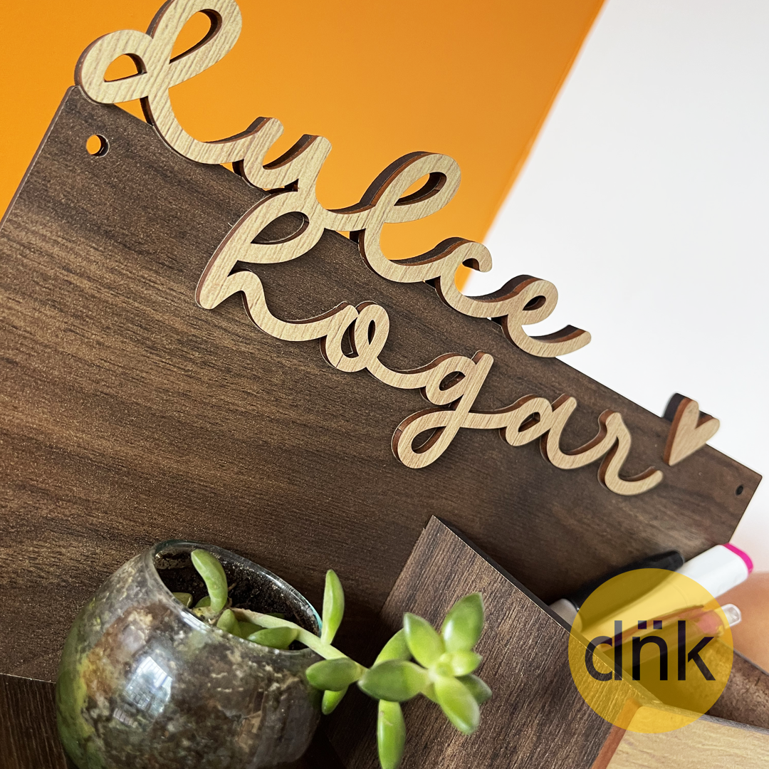 Portallaves Con Estante Dulce Hogar