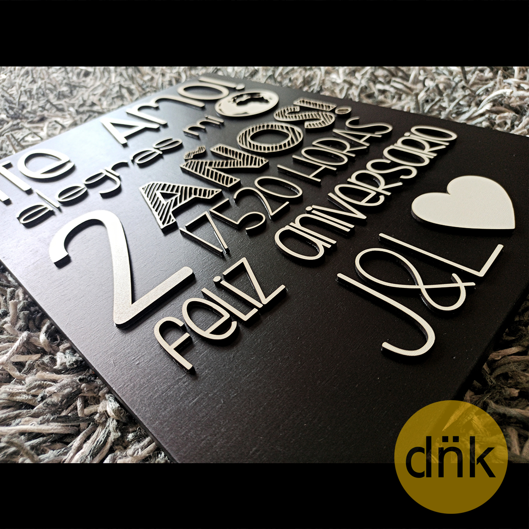 Pizarra Feliz Aniversario