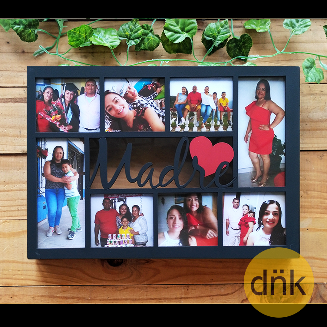 Collage 8 Fotos + Palabra