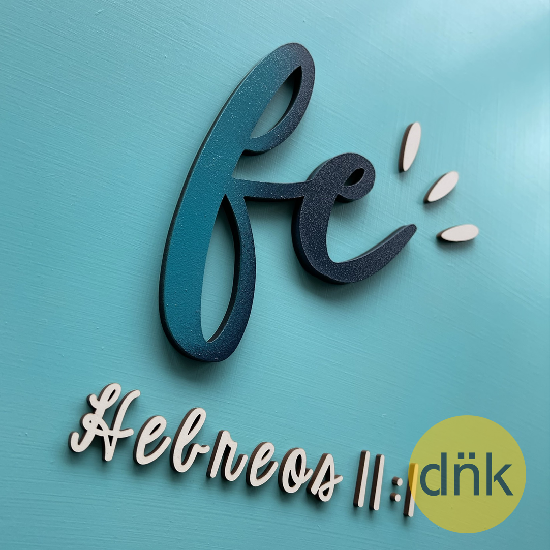 Tríptico Amor y Fe Degradé