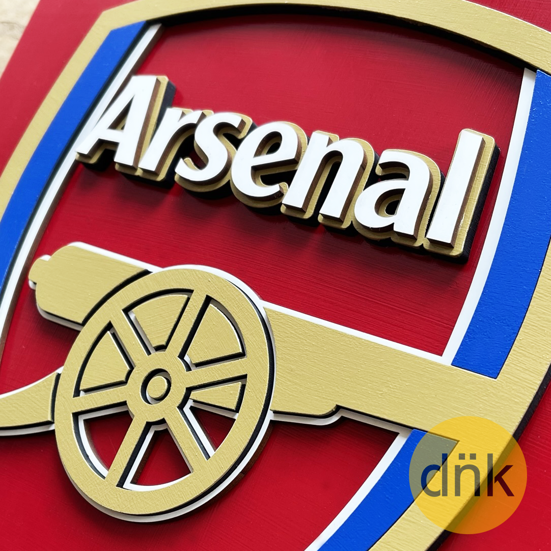Cuadro 3D Escudo Arsenal