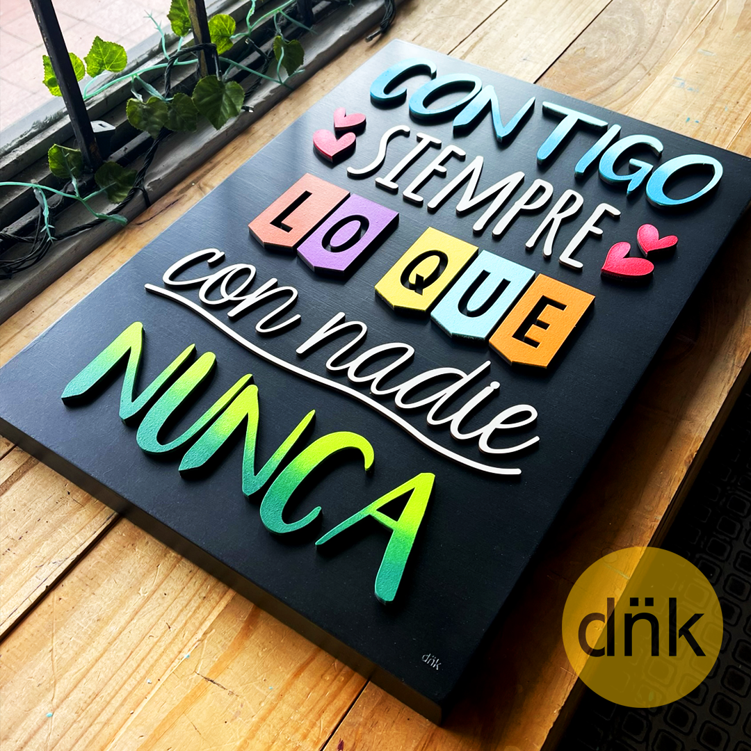 Pizarra Artística Contigo Siempre