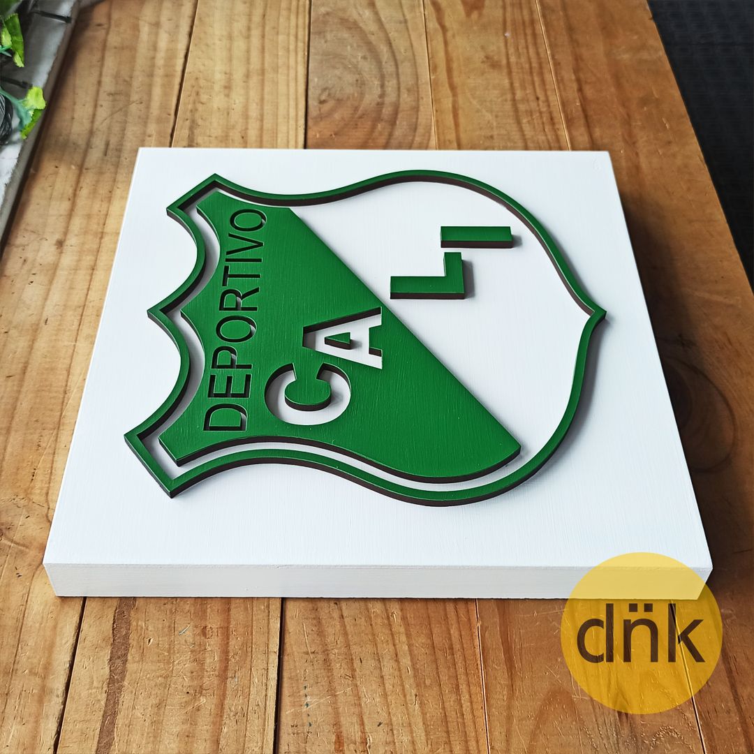 Cuadro 3D Escudo Deportivo Cali