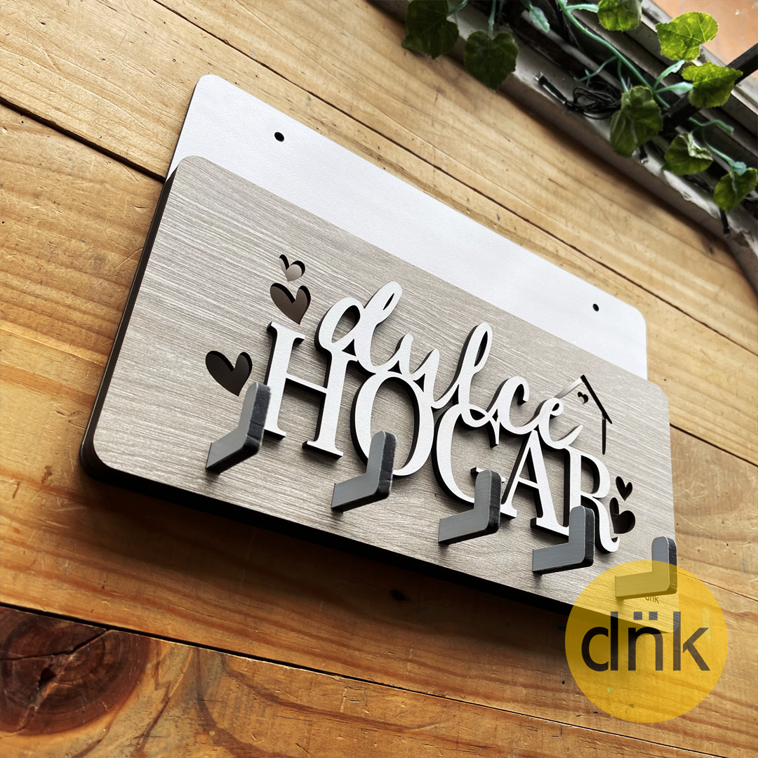 Portallaves Con Buzón Dulce Hogar