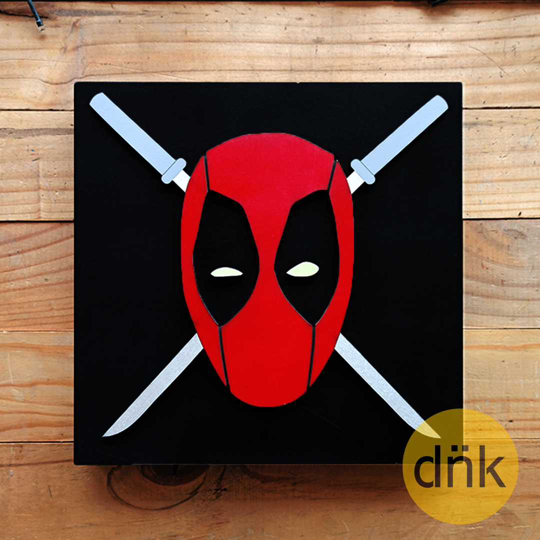 Cuadro 3D Deadpool