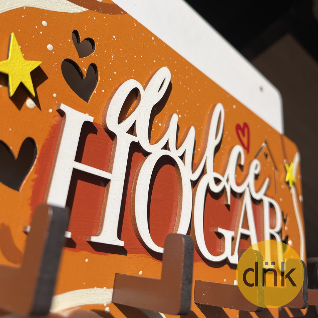 Portallaves Con Buzón Artístico ✨Dulce Hogar✨