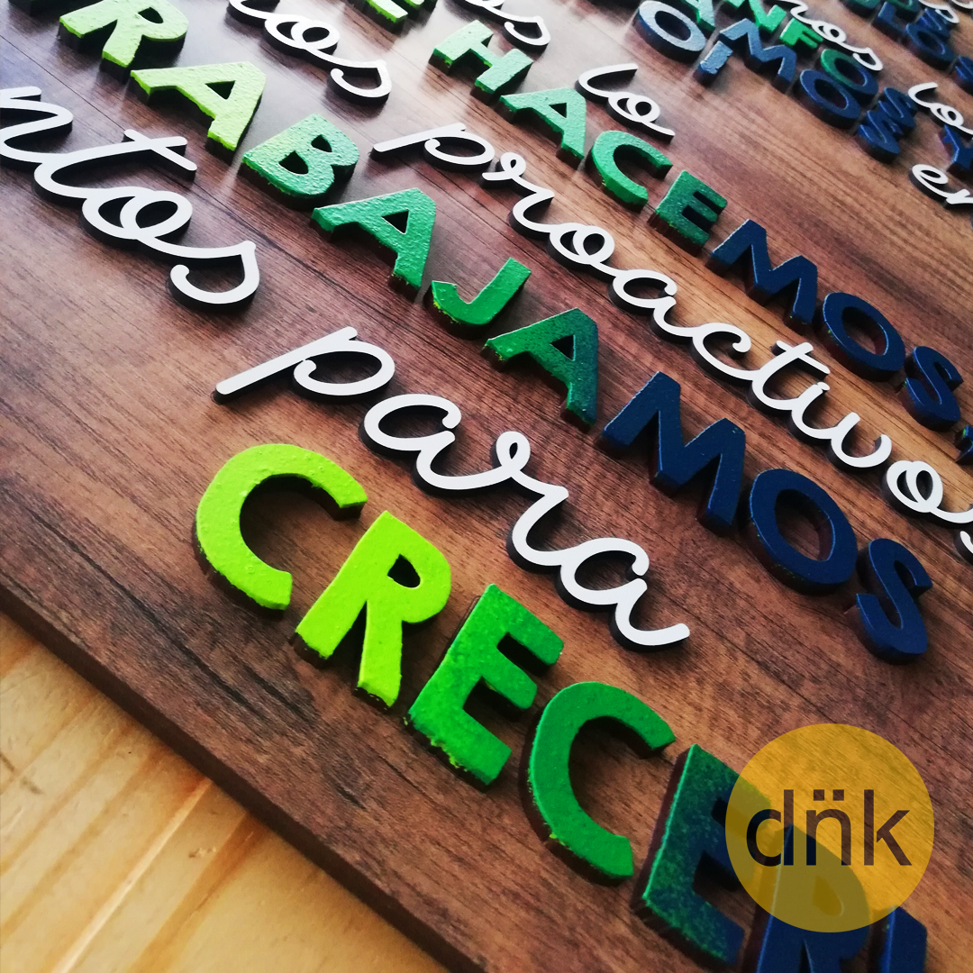 Cartel En Esta Empresa Degradé