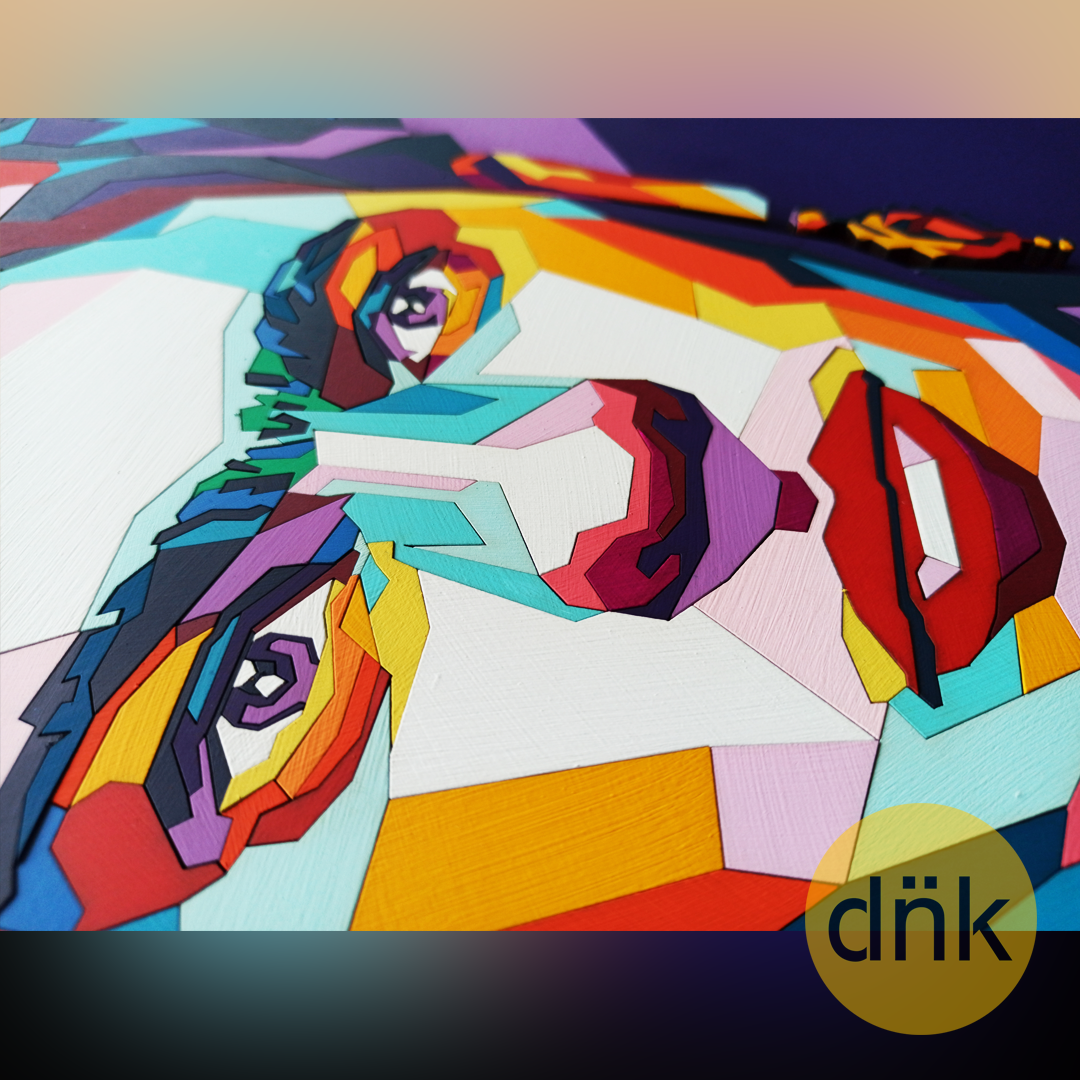 Cuadro 3D Frida Kalho