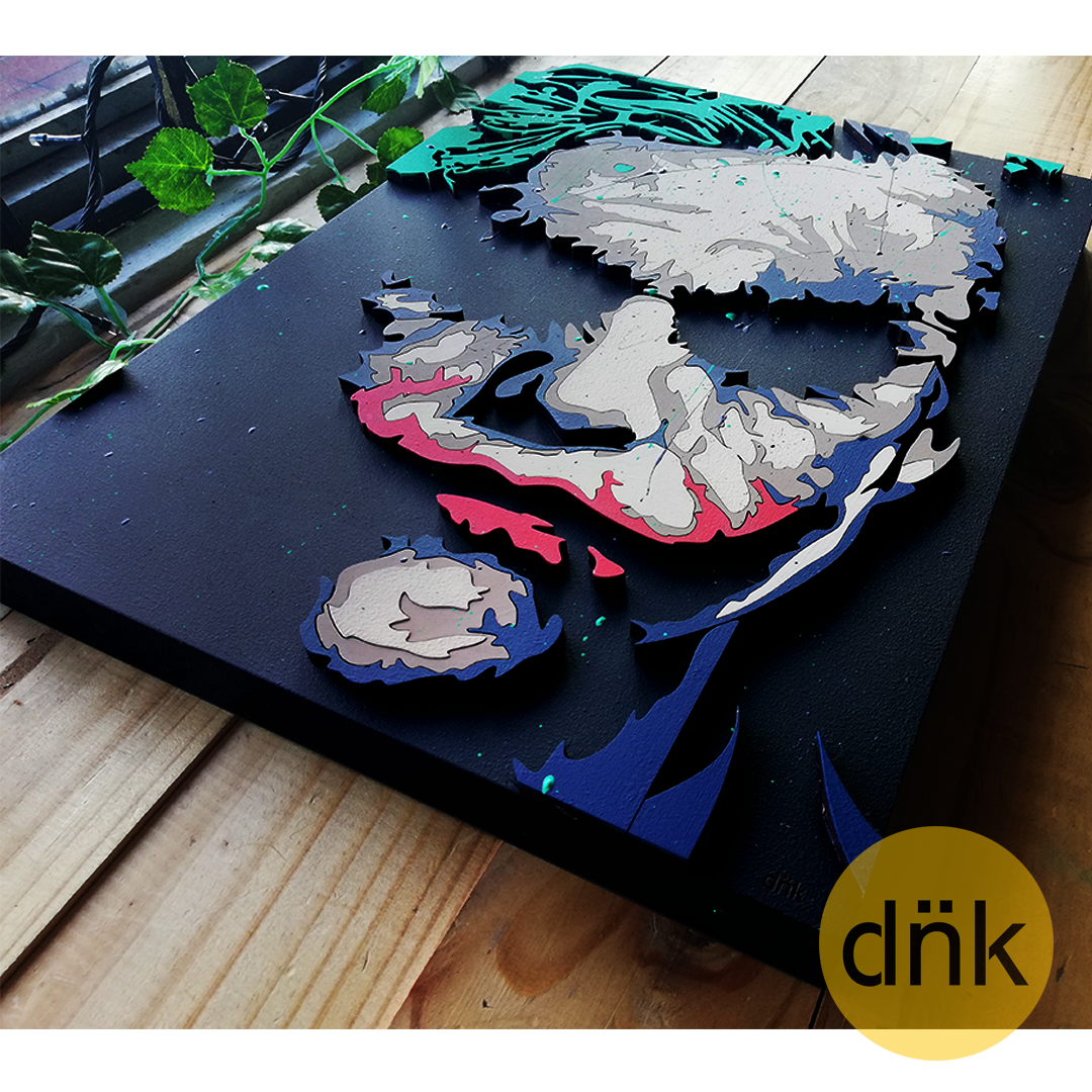 Cuadro 3D Guasón / Joker