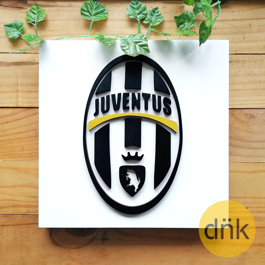 Cuadro 3D Escudo Juventus
