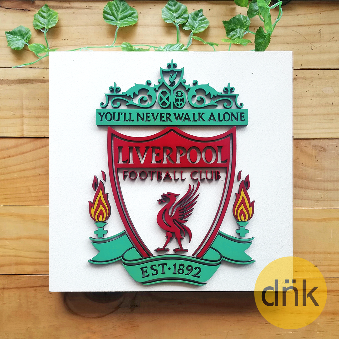 Cuadro 3D Escudo Liverpool