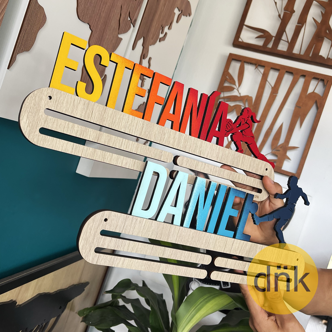 Medallero Degradé Personalizado