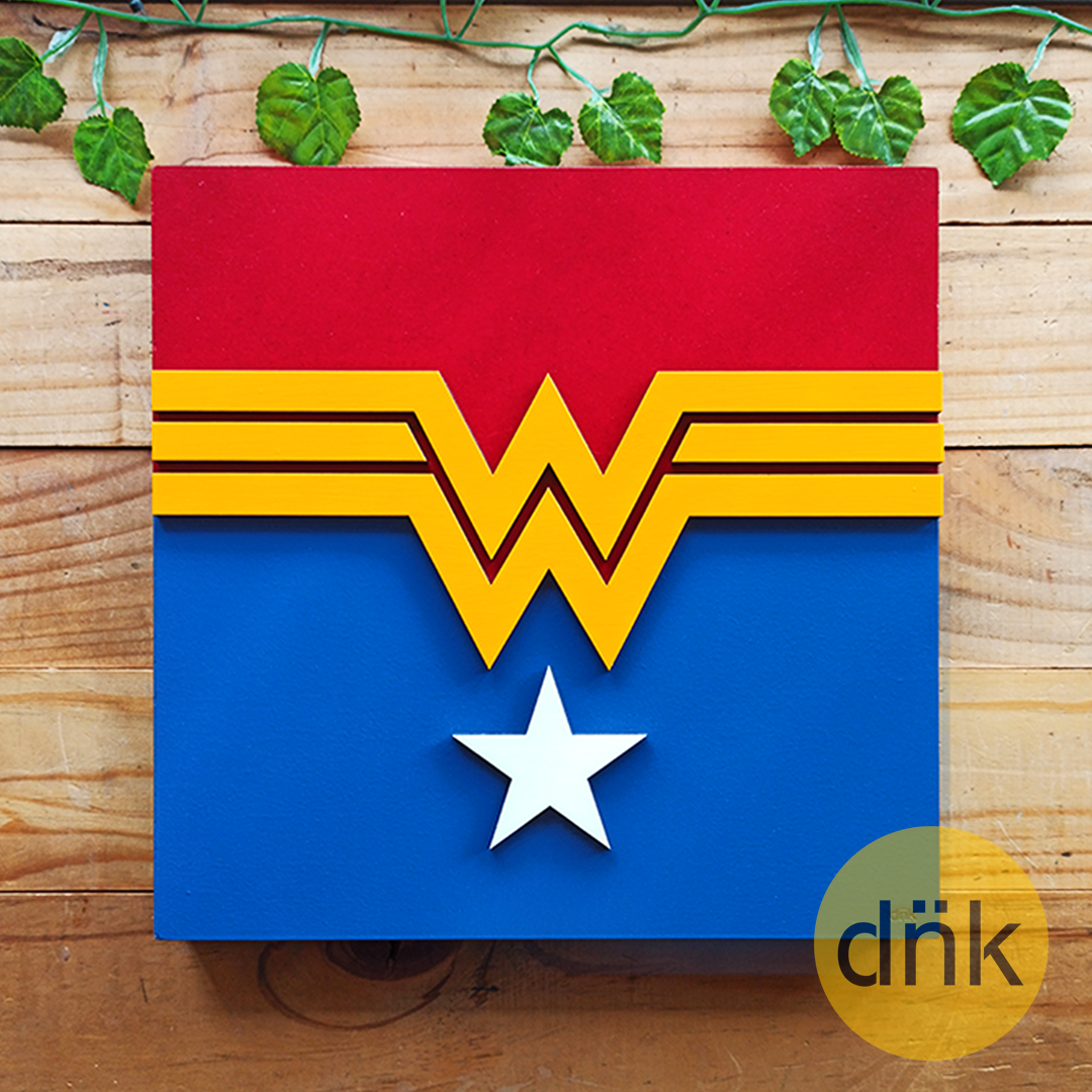 Cuadro 3D Mujer Maravilla