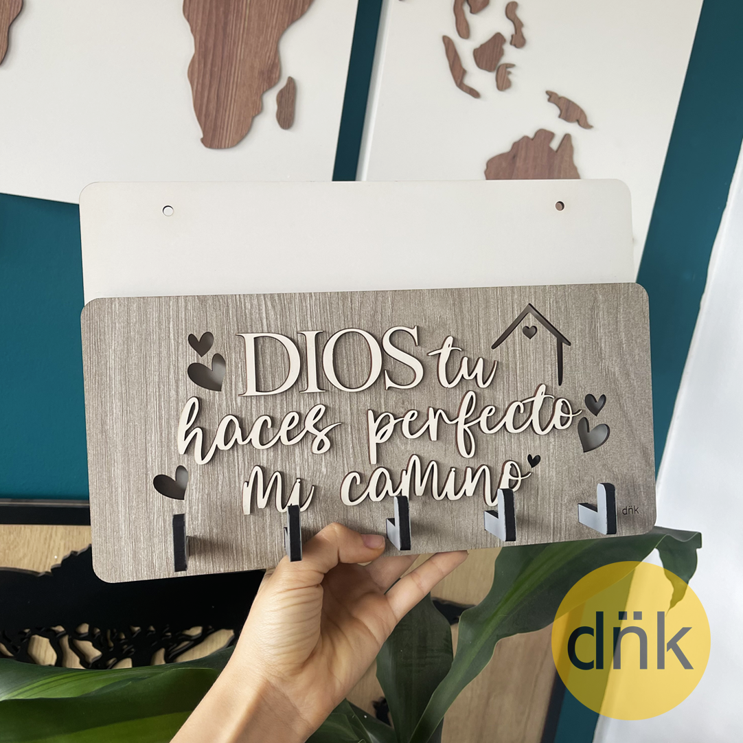 Portallaves Con Buzón Dios Tu Haces