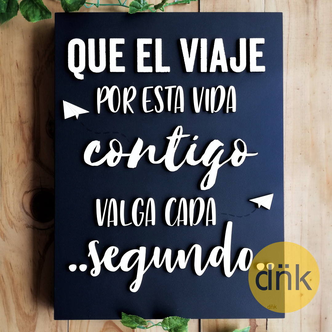 Pizarra Que El Viaje