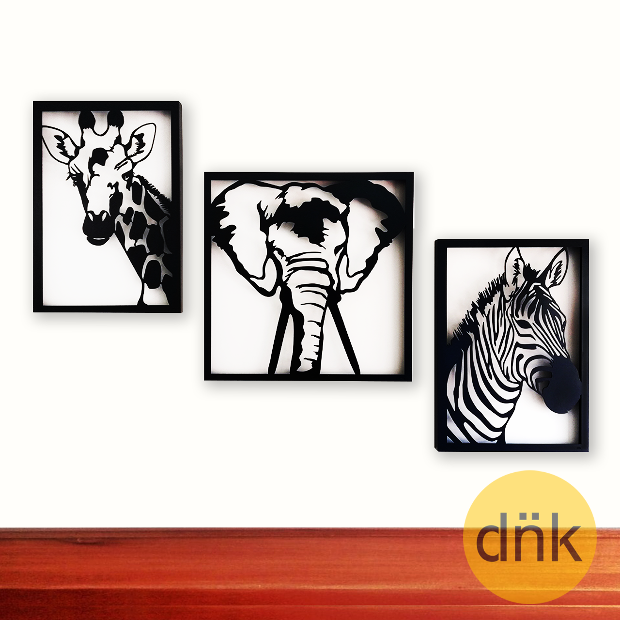 Tríptico Serie África