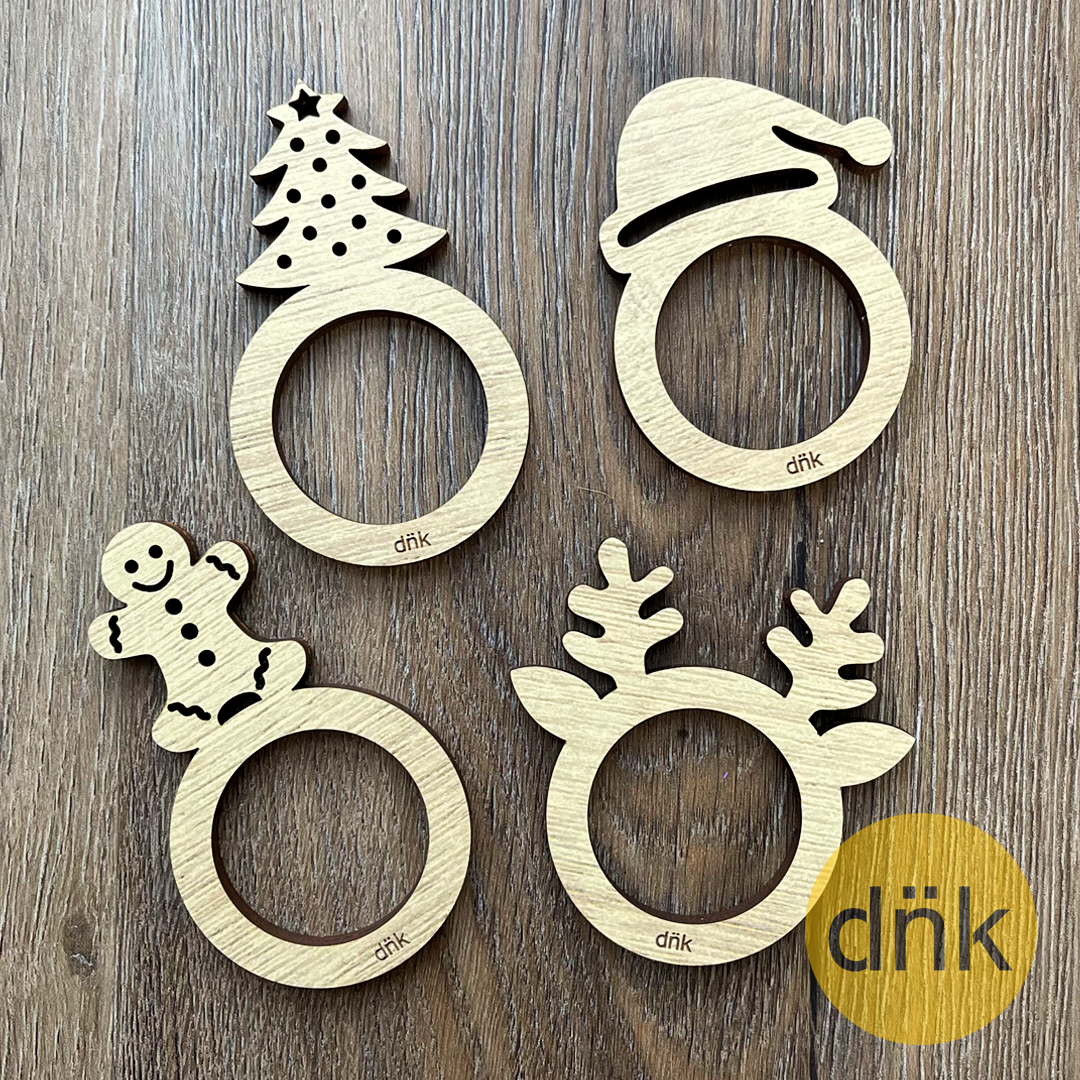 Set Servilleteros de Navidad