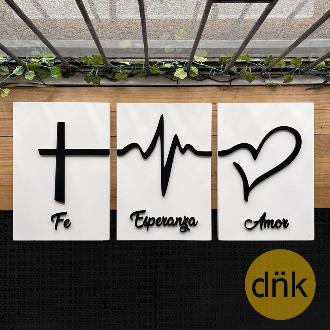 Tríptico Fe, Esperanza y Amor