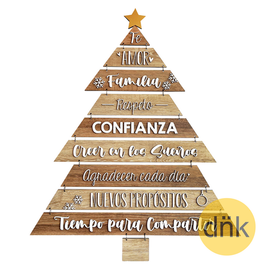 Árbol de Navidad Plegable