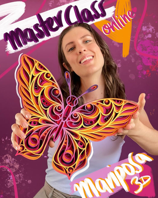 Masterclass Mariposa 3D 🦋