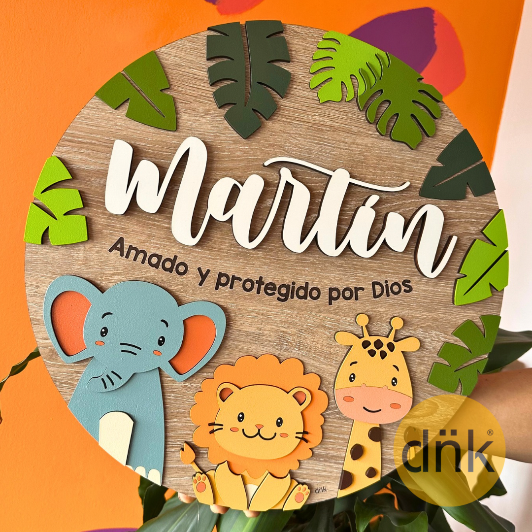 Círculo Selva con nombre