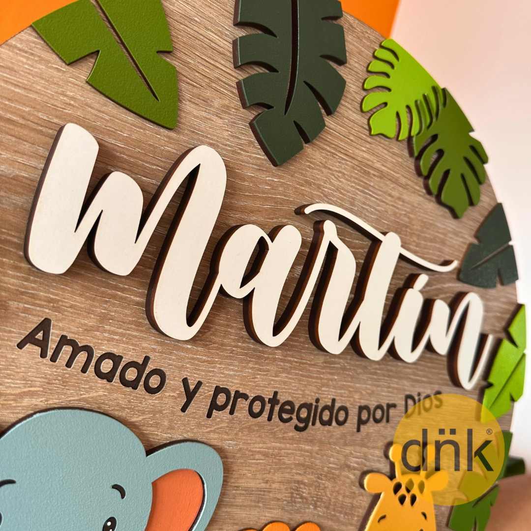 Círculo Selva con nombre