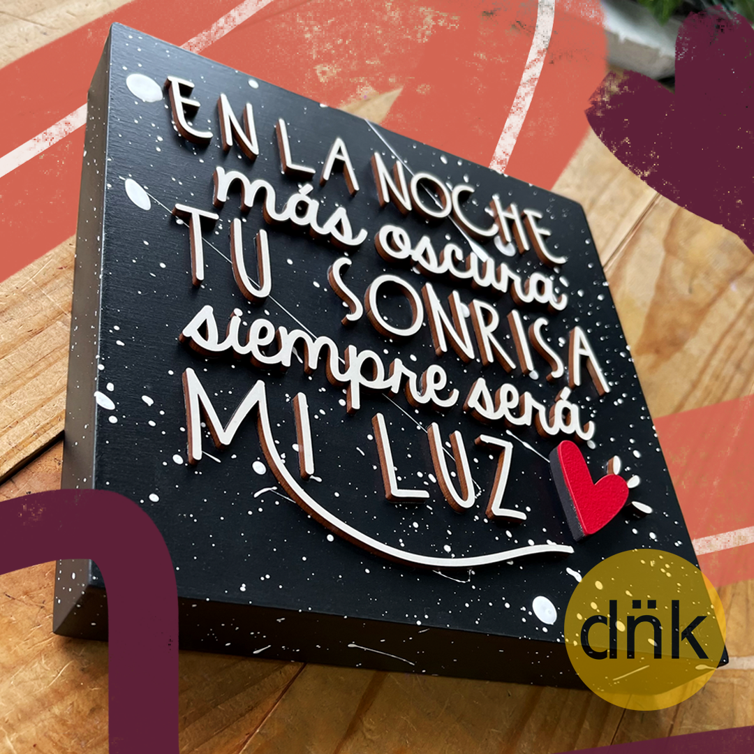 Cuadro 3D Mi Luz