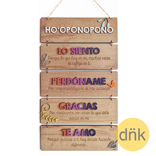 Cartel HO'OPONOPONO