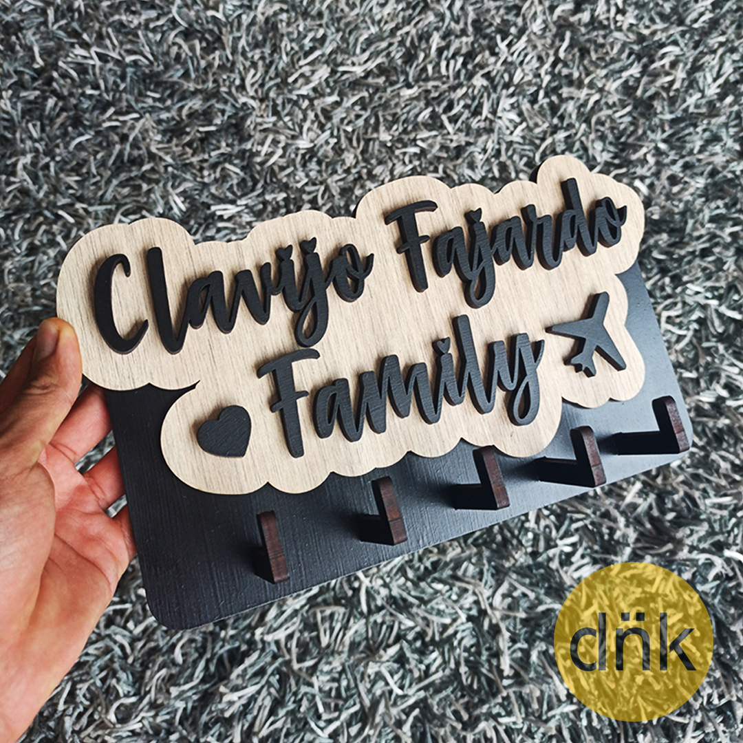 Portallaves Apellidos Familia Personalizado