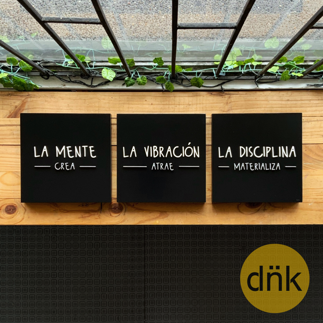 Tríptico Mente, Vibración, Disciplina