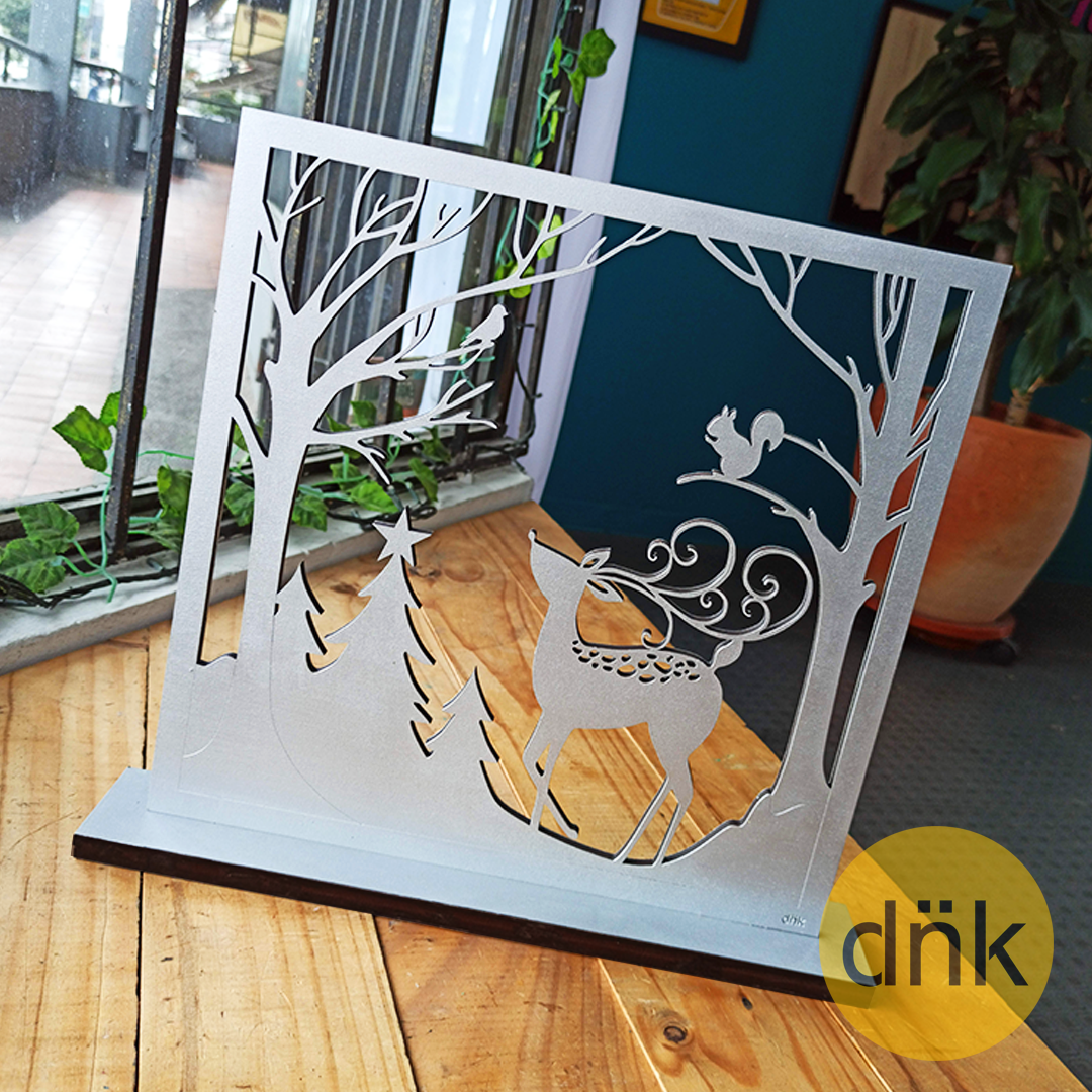 Paisaje Navideño para Mesa