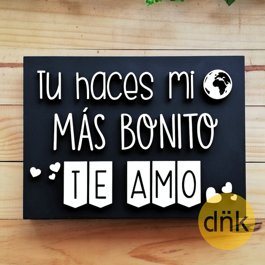 Pizarra Haces Mi Mundo